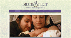 Desktop Screenshot of birthspirit.com